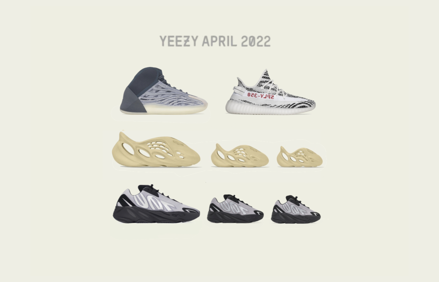 yeezy april