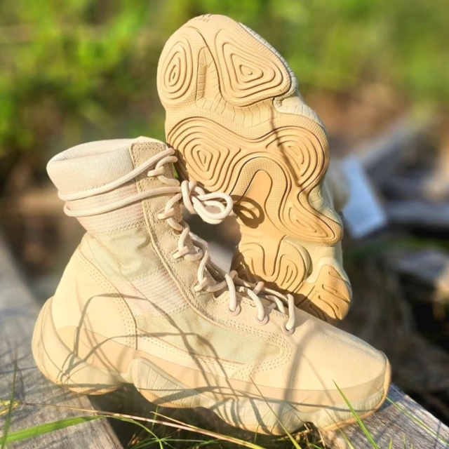 Introducing the Yeezy 500 High Tactical Boot Khaki: Conquer Any